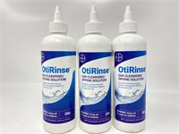 New 3 Bottles OtiRinse, ear cleansing/drying