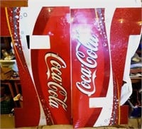 Plastic Coke Signs