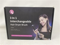 3 in 1 Interchangeable Hair Dryer Brush Used