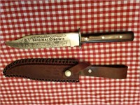 ORIGINAL BOWIE KNIFE AND SHEATH - ORIGINAL BOX
