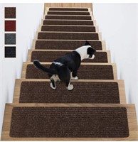 Stair Treads Non-Slip Carpet Indoor Set of 14