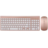 HAIBING Wireless Keyboard and Mouse Combo,