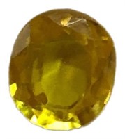 Oval Cut 2.61ct Yellow Sapphire Gemstone