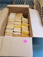 BOX OF WESTERN BOOKS