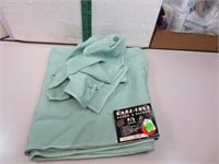 Vtg Care Free Rayon & Dacron Table Cloth 52" x 52"
