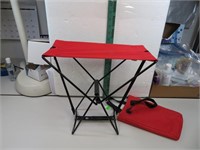 Portable Folding Seat Fits in 9&1/2" x 6&1/2" Bag