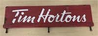 Original Tim Horton Metal Rack Sign