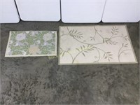 2 Small Entry way Rugs