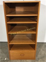 Small wooden shelves w/ drawer