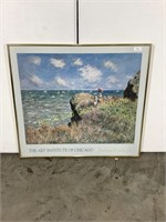 Framed poster of Monet