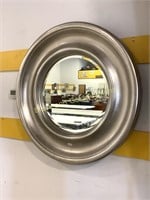 Large Oval Framed Wall Mirror