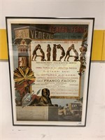 Framed "Aida" Poster Print