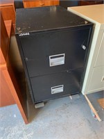 SCHWAB 2 DRAWER FIREPROOF  FILE