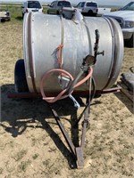 100 Gal Sprayer Tank on Transport