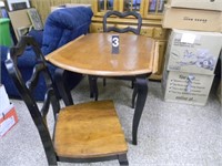 Drop Leaf Table & 2 Chairs
