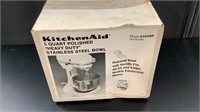 KitchenAid 5qt stainless mixer bowl NOS
