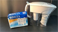 Brita water filter pitcher w/ 4 filters