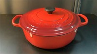 New Le Creuset #30 11.75in Enameled Risotto Pot