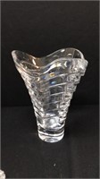 Large Ricci Casa crystal vase