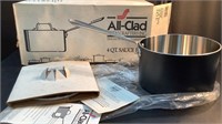 New All-Clad  4qt LTD sauce pan w/ lid