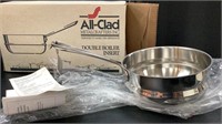 New All-Clad double boiler insert