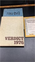Woodward High School Verdict year books & 1937