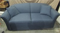 Blue La-Z-Boy  Couch. 78 1/2" L