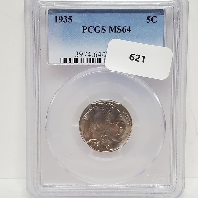 $1 Start Rare Coins & Fine Jewelry Auction 6/22 8 PM CST