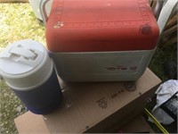 Lunch box cooler and water jug