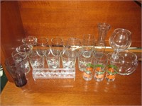 Lot Of Pressed Glass. Cracker Tray Is Plastic