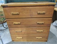 Cargo Furniture Solid Wood 4 Drawer Dresser