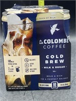 4 9fl oz la colombe coffee cold brew milk and