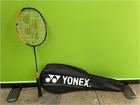 Badminton racket - look at pictures, a birdie