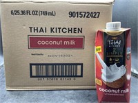 Thai kitchen coconut milk - 6 25.36fl oz cartons
