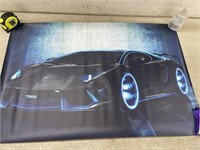Lamborghini tron 24x36in poster