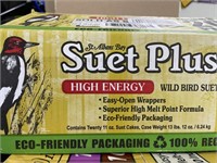 4 packs high energy wild bird suet