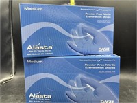2 boxes medium size Alasta soft fit nitrile