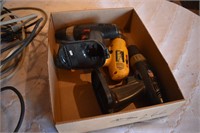 Cordless drills and power strips