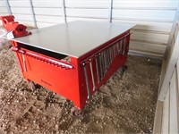 Heavy Duty All Steel Worktable With Assorted Tools