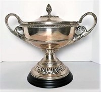 Neiman Marcus Silver Plate Lidded Dish