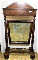 Antique Dresser Top Swivel Mirror