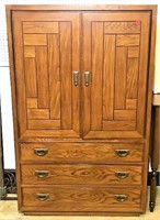 Lexington Media Armoire with Three