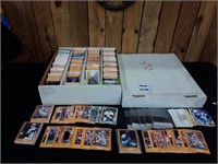 Large Box of Basketball Trading Cards