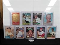 (9) Older Baseball Trading Cards