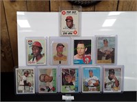 (10) Older Baseball Trading Cards