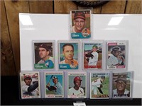 (10) Older Baseball Trading Cards
