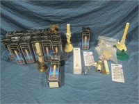Lot of Electric Christmas Candles