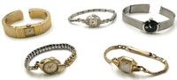 Lot of 5 Ladies' Vintage Watches.