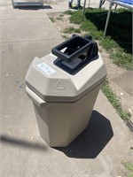 New can smasher recycle bin