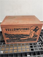 Wooden Yellowstone decorative box